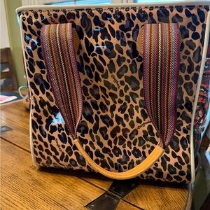 Consuela Leopard Print Classic Tote Bag